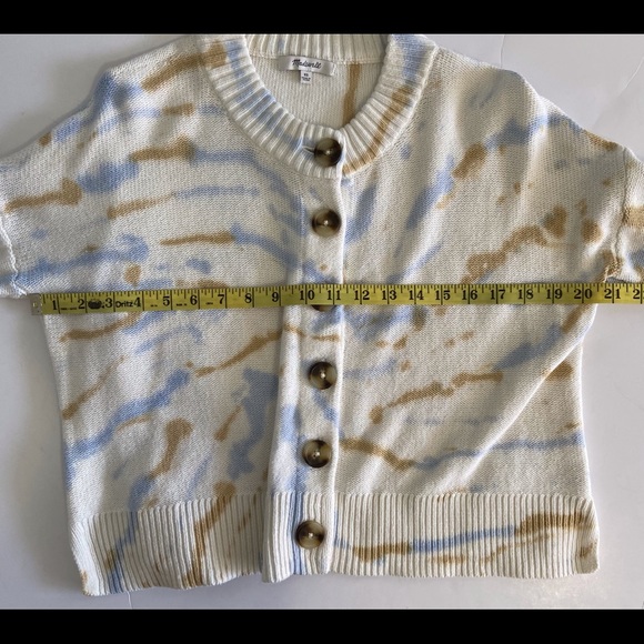 Madewell Tie Dye Broadway Cardigan Sweater - Picture 7 of 10